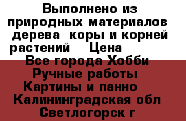 Выполнено из природных материалов: дерева, коры и корней растений. › Цена ­ 1 000 - Все города Хобби. Ручные работы » Картины и панно   . Калининградская обл.,Светлогорск г.